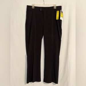 NWT Lee Studio Collection Black Boot Cut Pants Size 12P